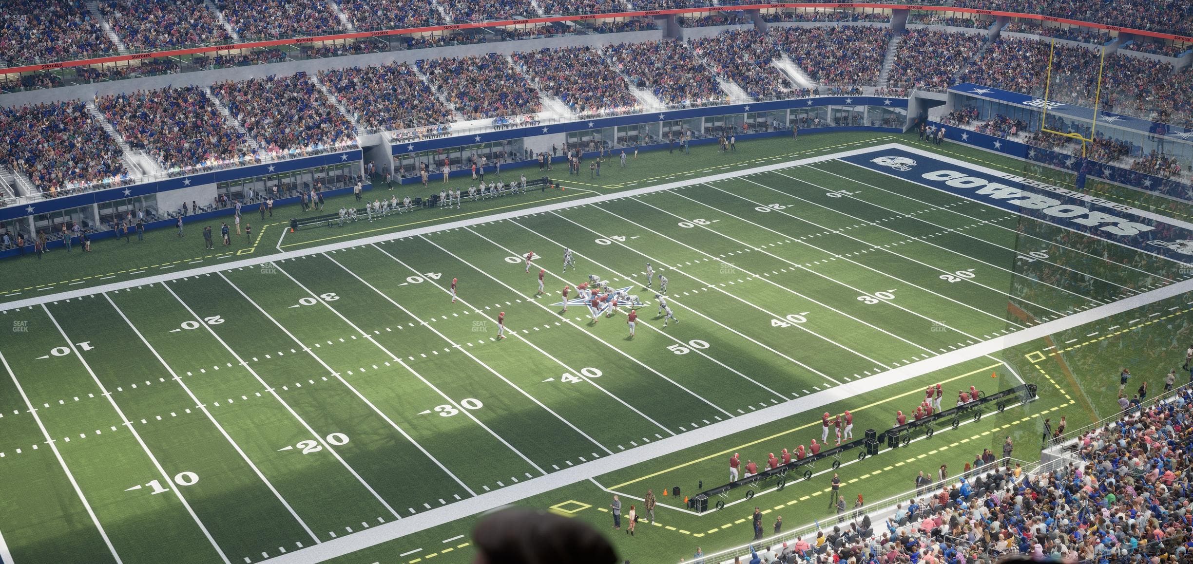 AT&T Stadium - Section Star Suite 609 Seat View