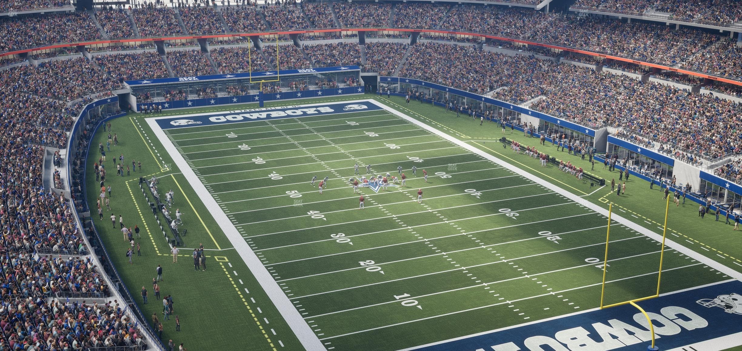 AT&T Stadium - Section Star Suite 614 Seat View