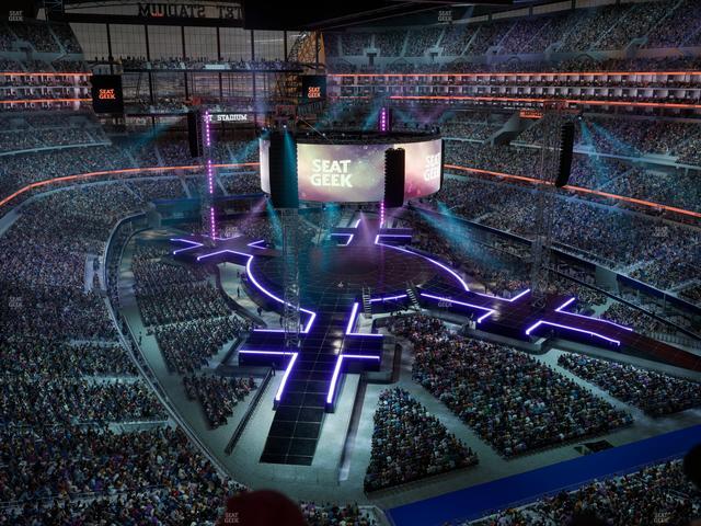 AT&T Stadium - Section Star Suite 614 Seat View