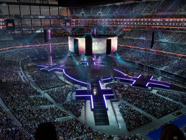 AT&T Stadium - Section Star Suite 618 Seat View