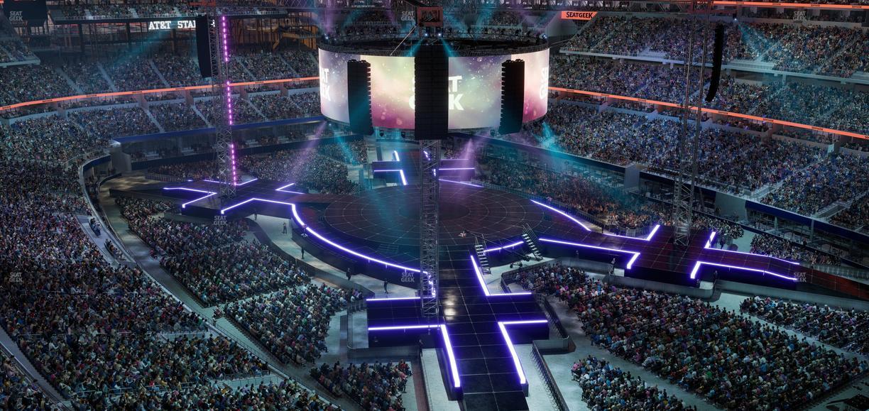 AT&T Stadium - Section Star Suite 619 Seat View