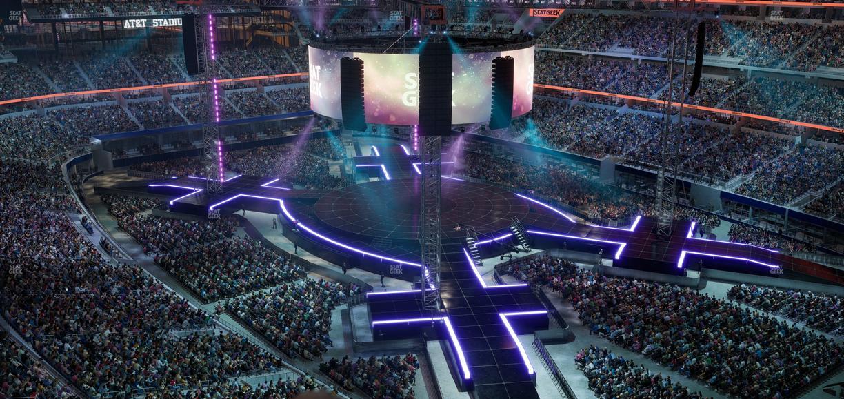 AT&T Stadium - Section Star Suite 620 Seat View