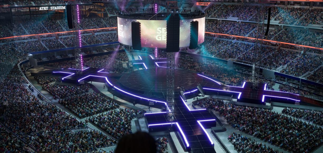 AT&T Stadium - Section Star Suite 621 Seat View