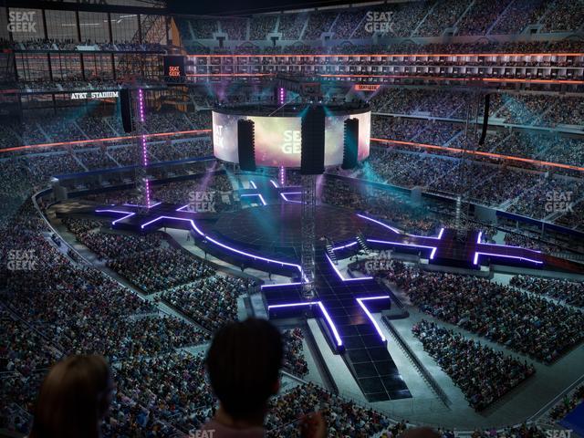 AT&T Stadium - Section Star Suite 621 Seat View