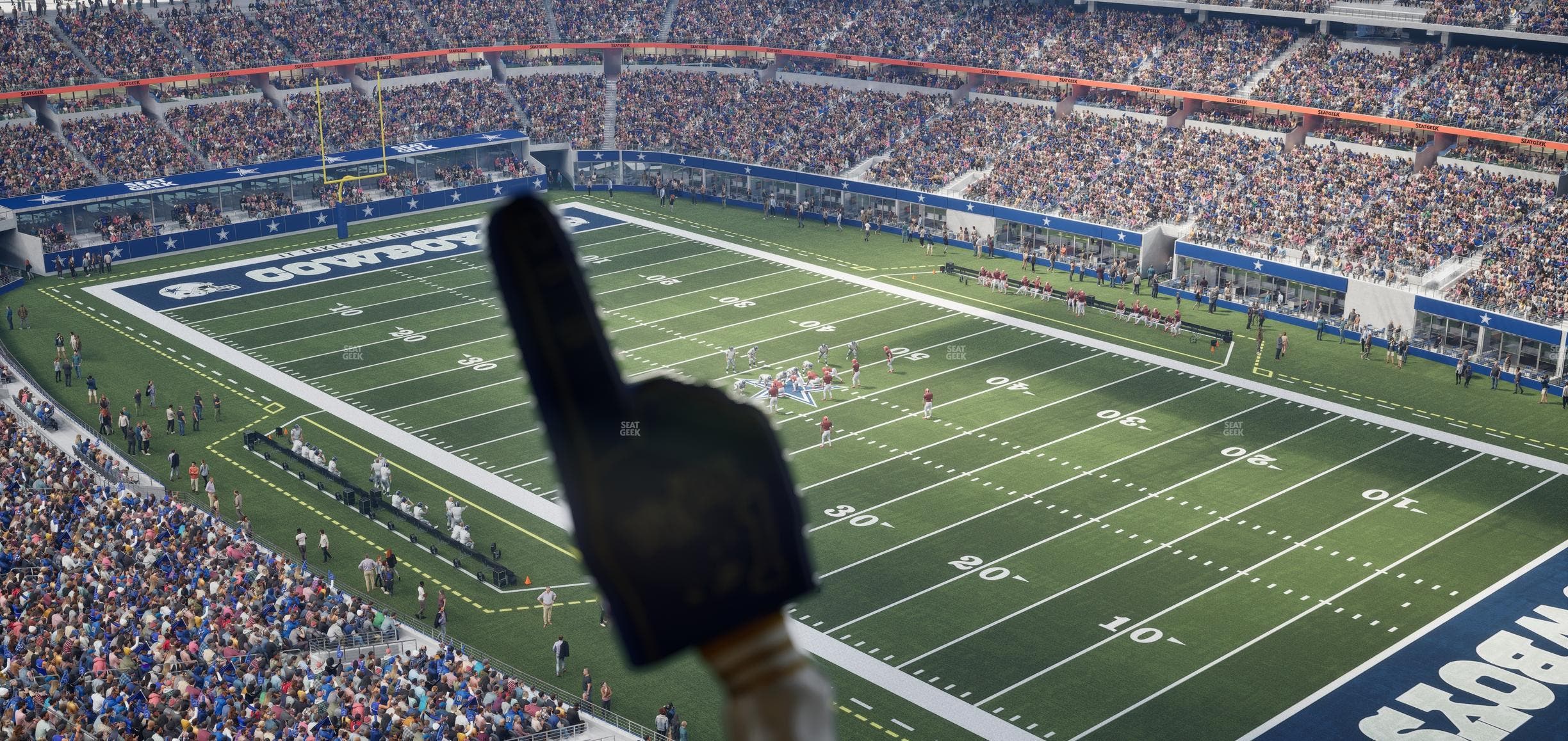 AT&T Stadium - Section Star Suite 622 Seat View