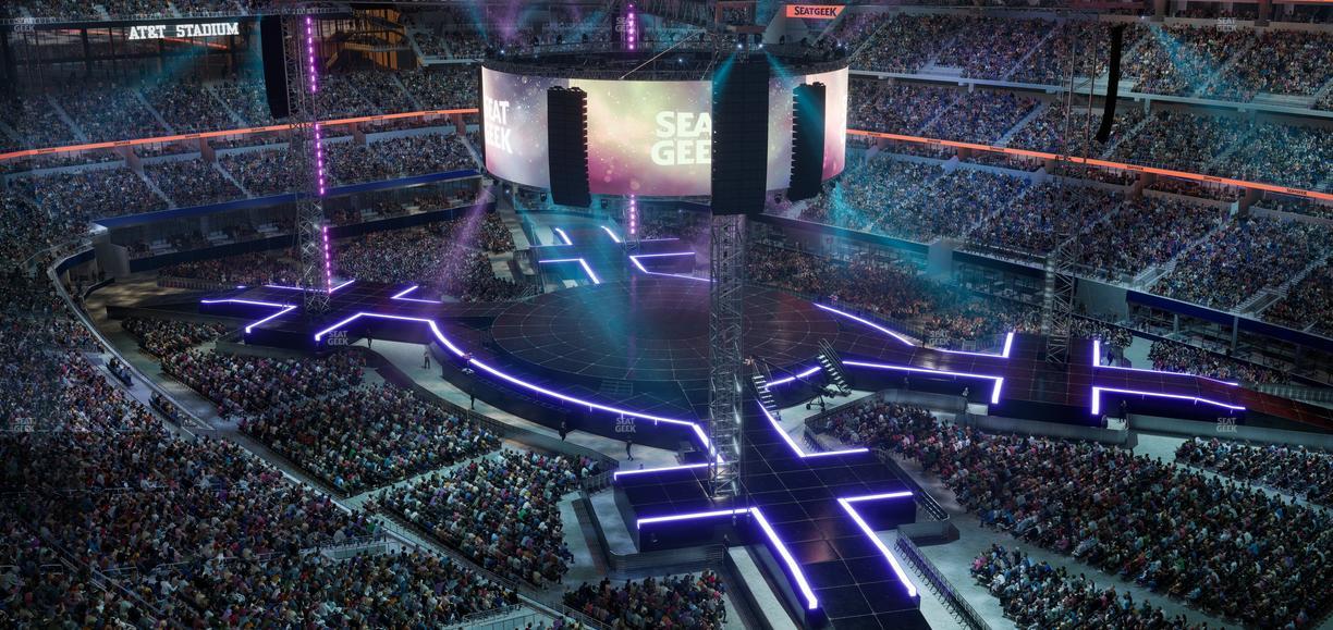 AT&T Stadium - Section Star Suite 622 Seat View