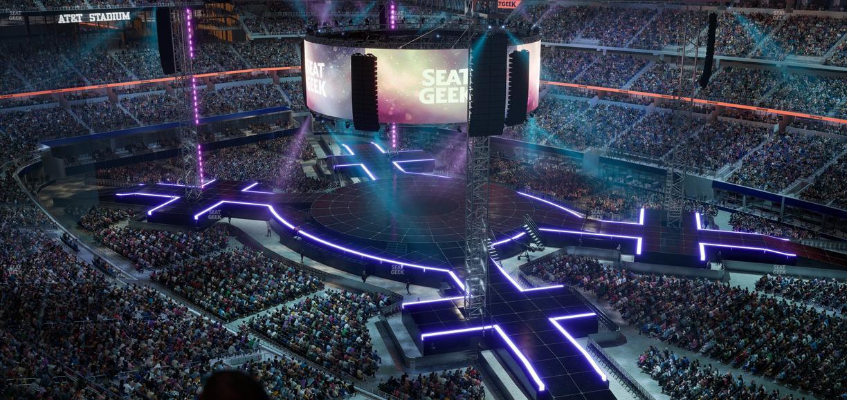 AT&T Stadium - Section Star Suite 623 Seat View