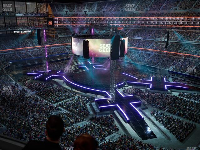 AT&T Stadium - Section Star Suite 623 Seat View