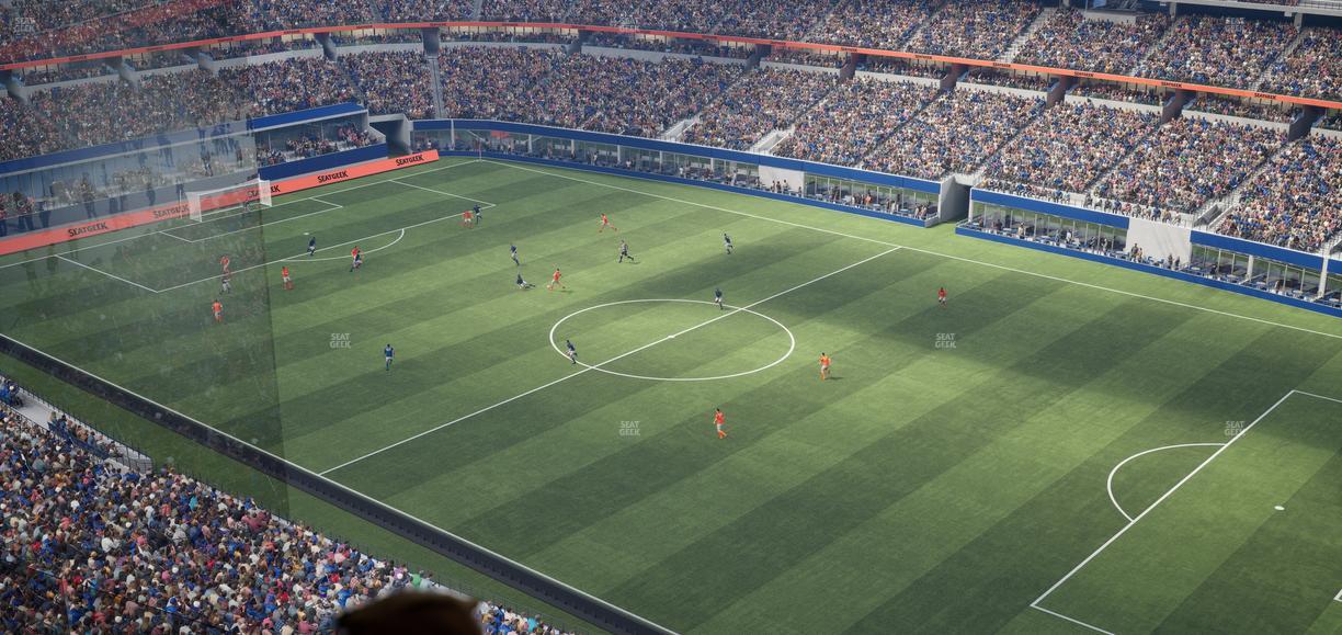 AT&T Stadium - Section Star Suite 625 Seat View