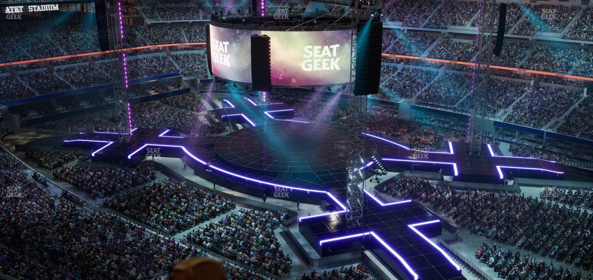 AT&T Stadium - Section Star Suite 625 Seat View
