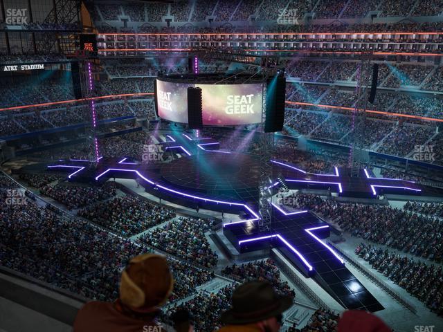 AT&T Stadium - Section Star Suite 625 Seat View