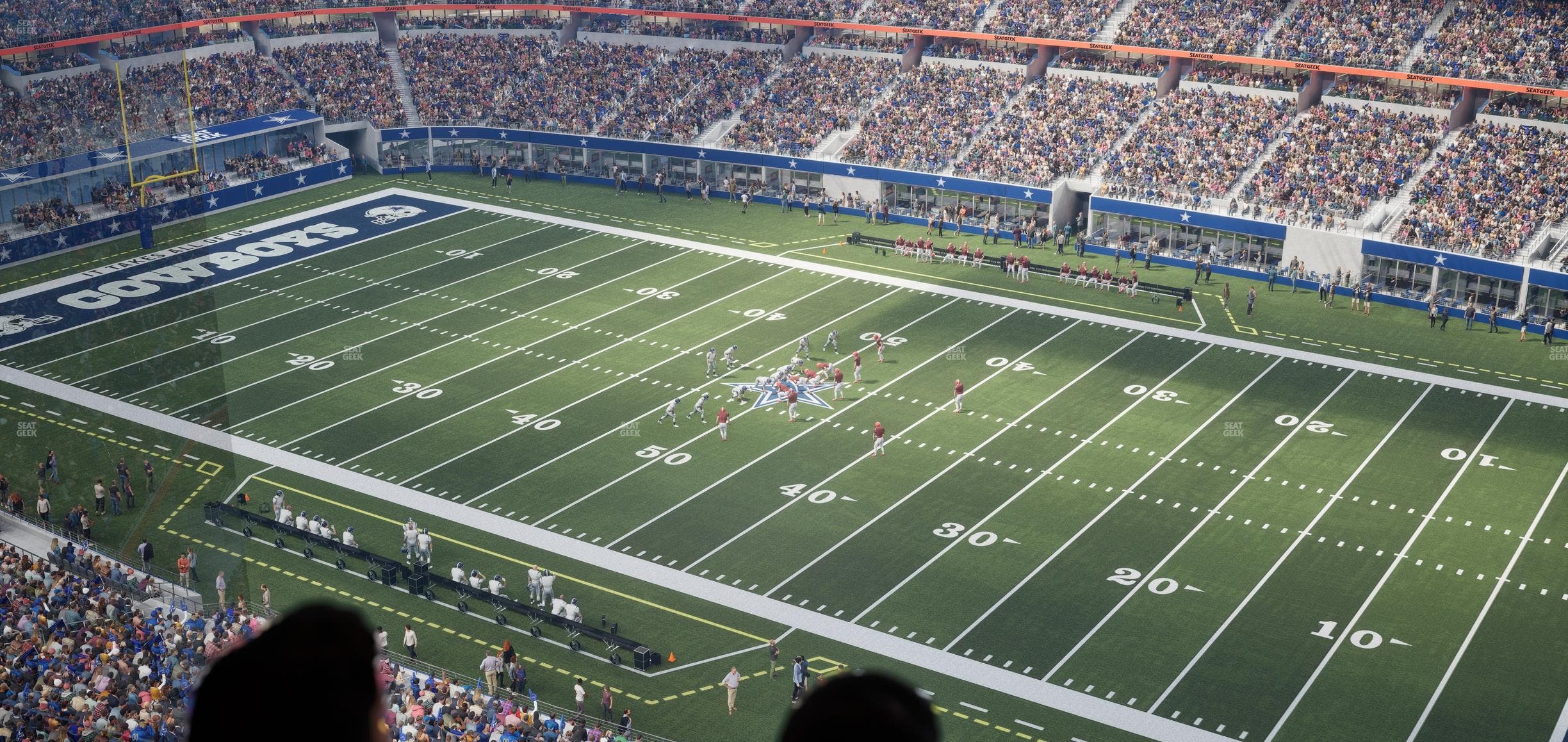 AT&T Stadium - Section Star Suite 627 Seat View