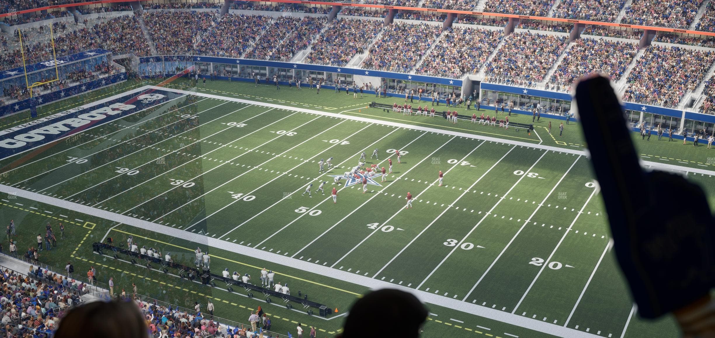 AT&T Stadium - Section Star Suite 629 Seat View