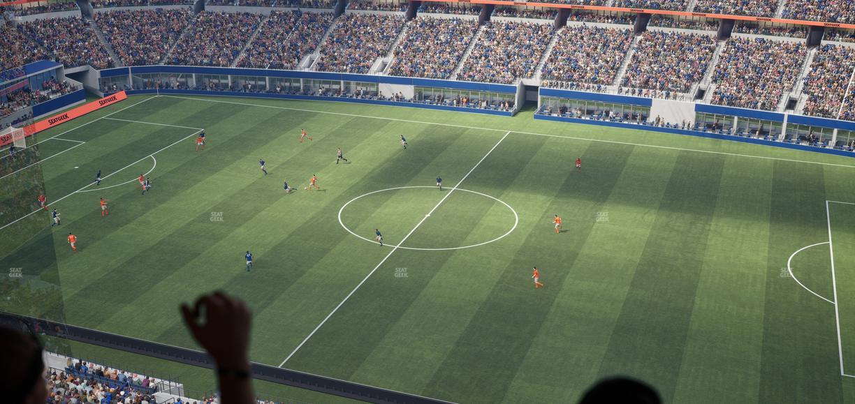 AT&T Stadium - Section Star Suite 631 Seat View