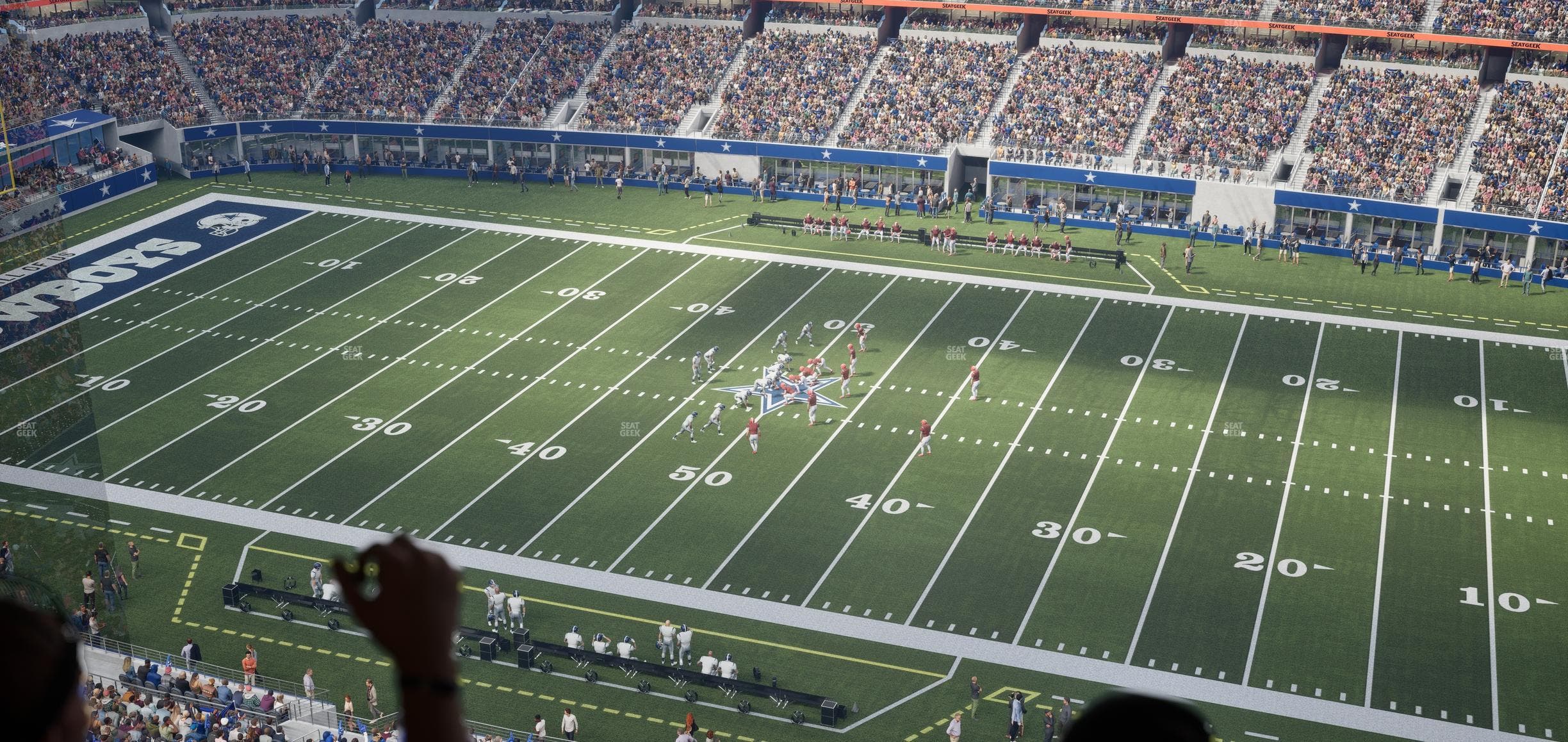 AT&T Stadium - Section Star Suite 631 Seat View