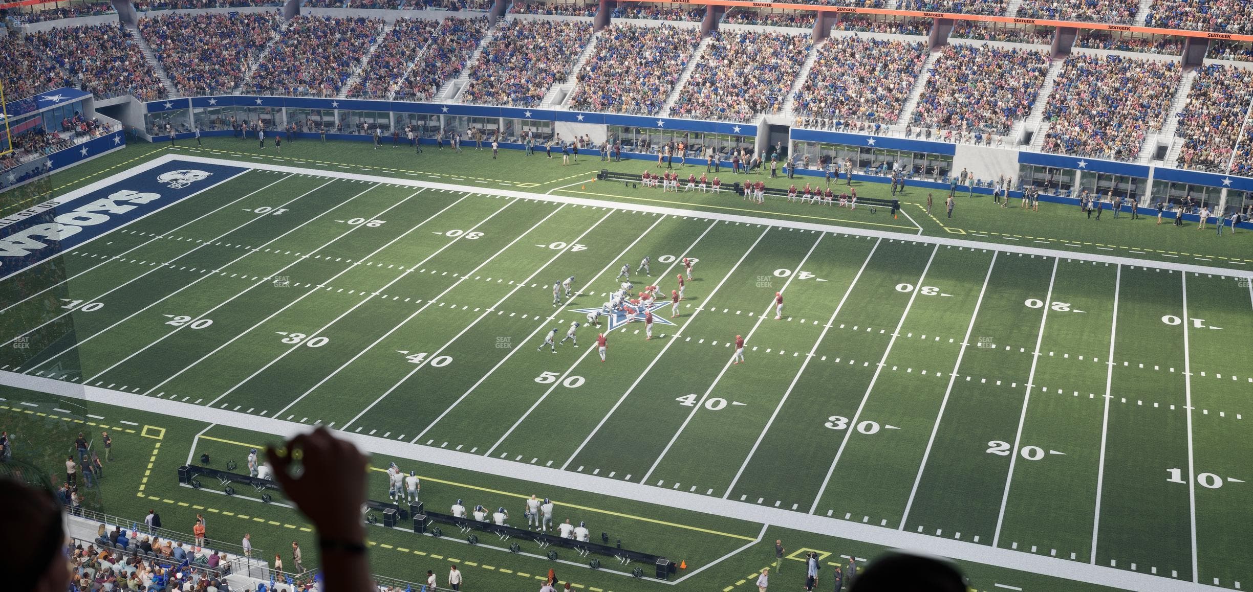 AT&T Stadium - Section Star Suite 631 Seat View