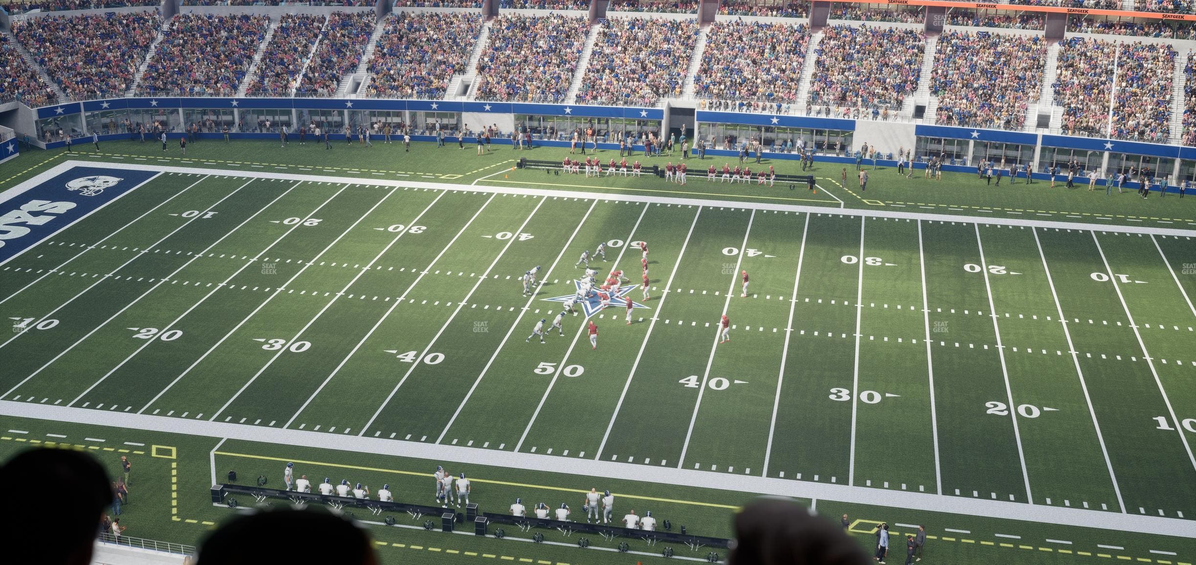 AT&T Stadium - Section Star Suite 633 Seat View