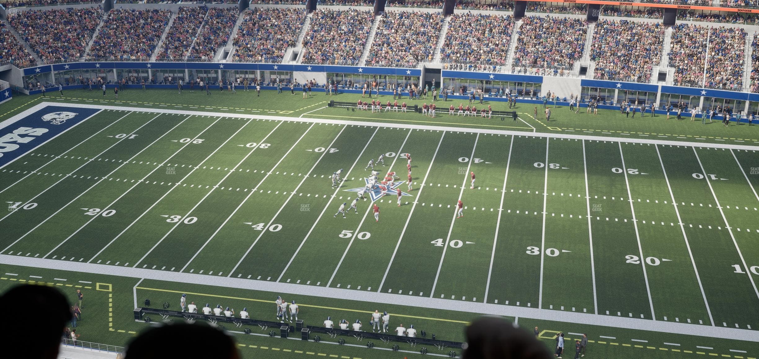 AT&T Stadium - Section Star Suite 633 Seat View