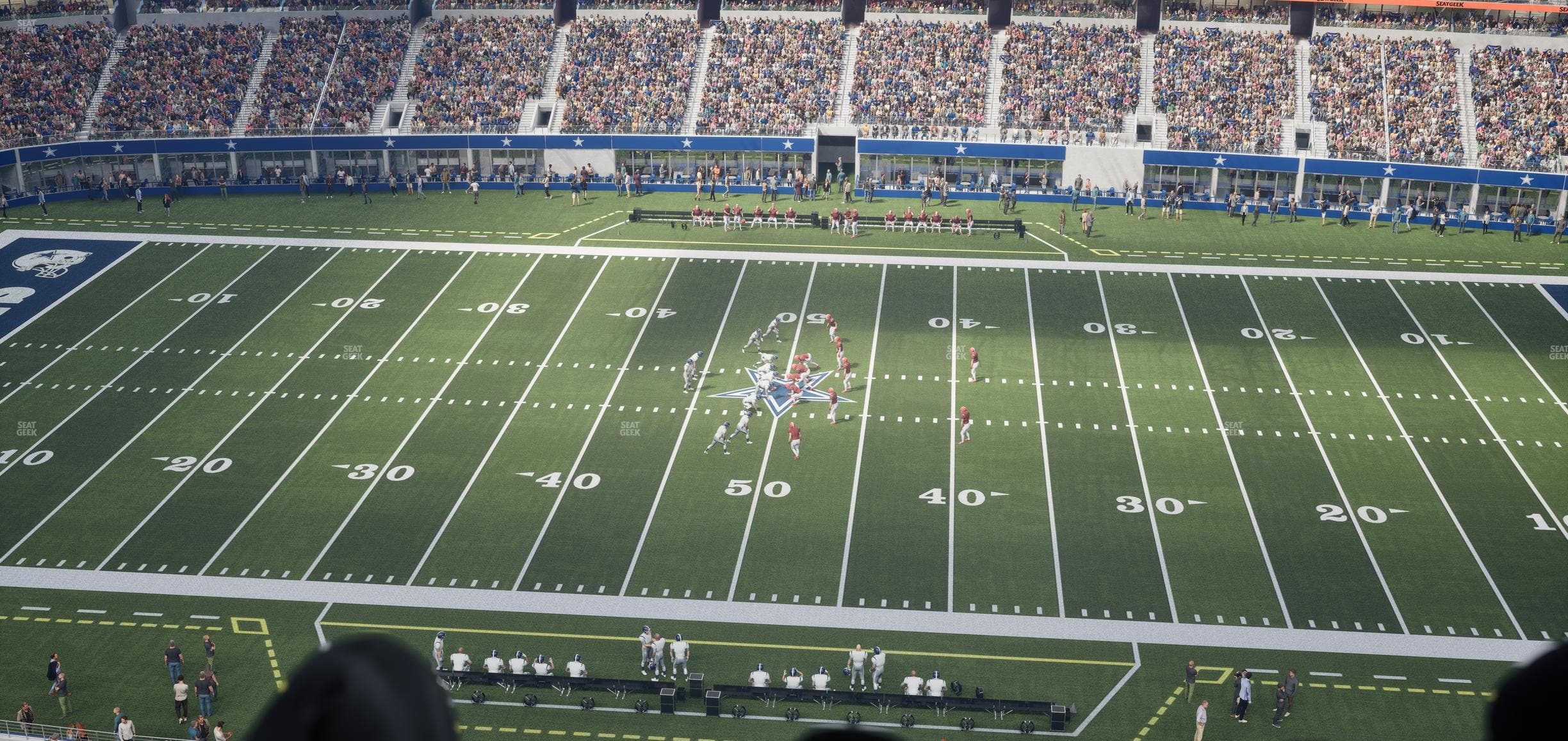 AT&T Stadium - Section Star Suite 634 Seat View