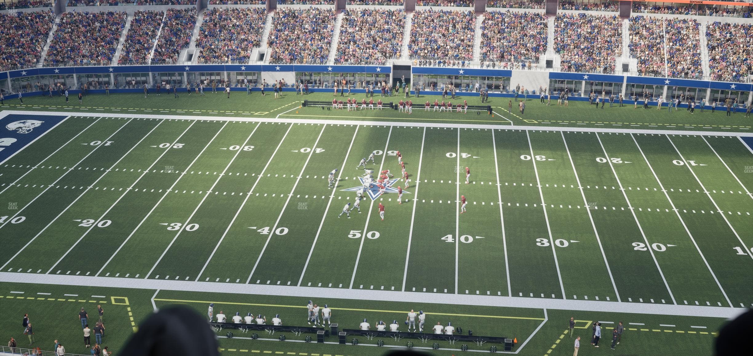 AT&T Stadium - Section Star Suite 634 Seat View