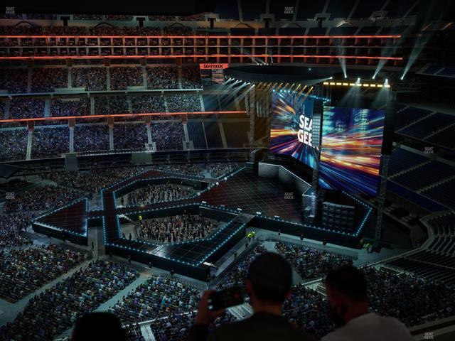 AT&T Stadium - Section Star Suite 634 Seat View