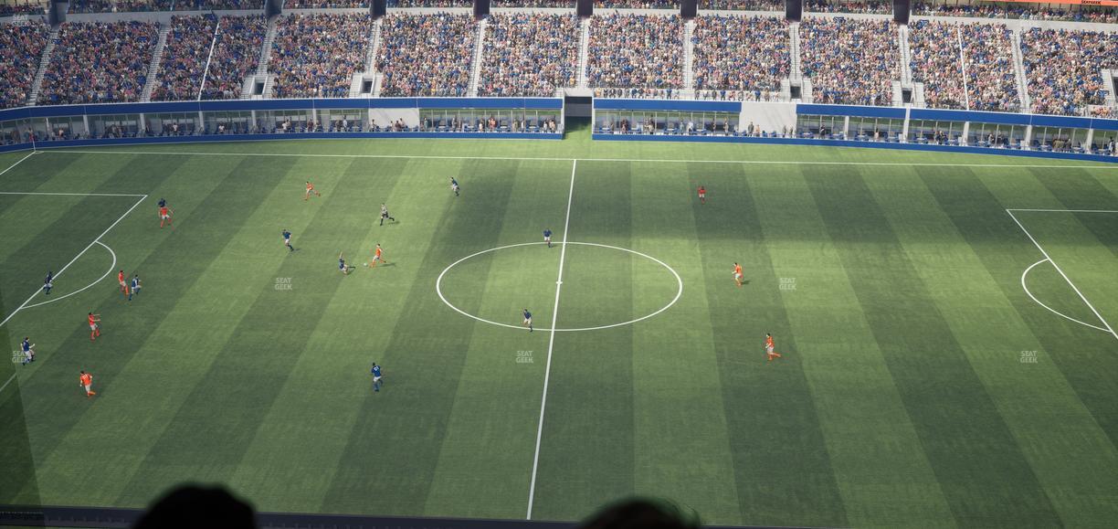 AT&T Stadium - Section Star Suite 635 Seat View