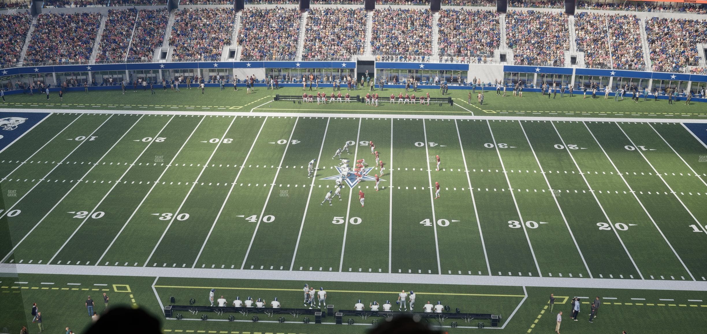 AT&T Stadium - Section Star Suite 635 Seat View