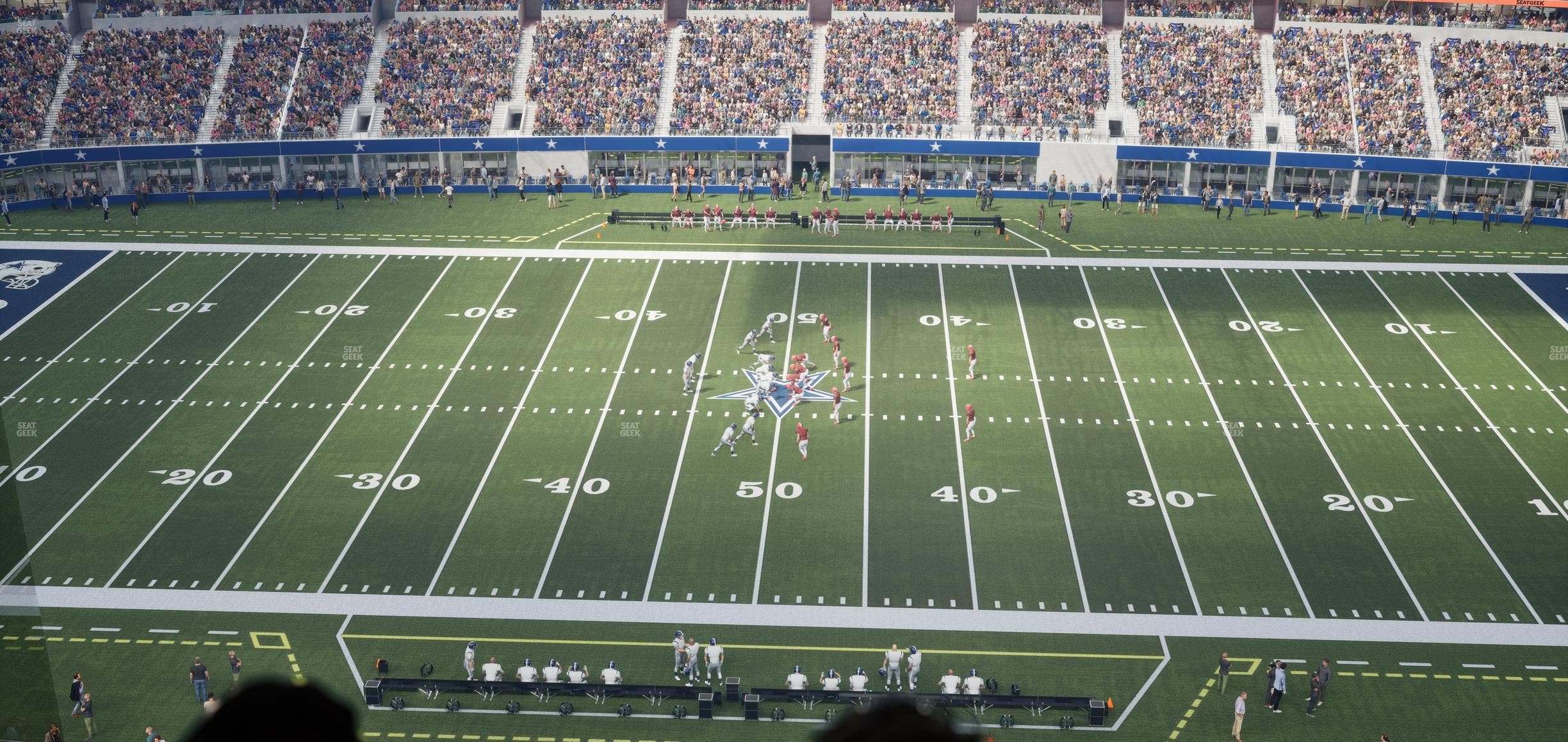 AT&T Stadium - Section Star Suite 635 Seat View