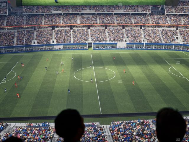 AT&T Stadium - Section Star Suite 636 Seat View