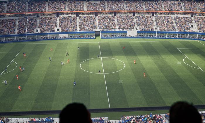 AT&T Stadium - Section Star Suite 636 Seat View