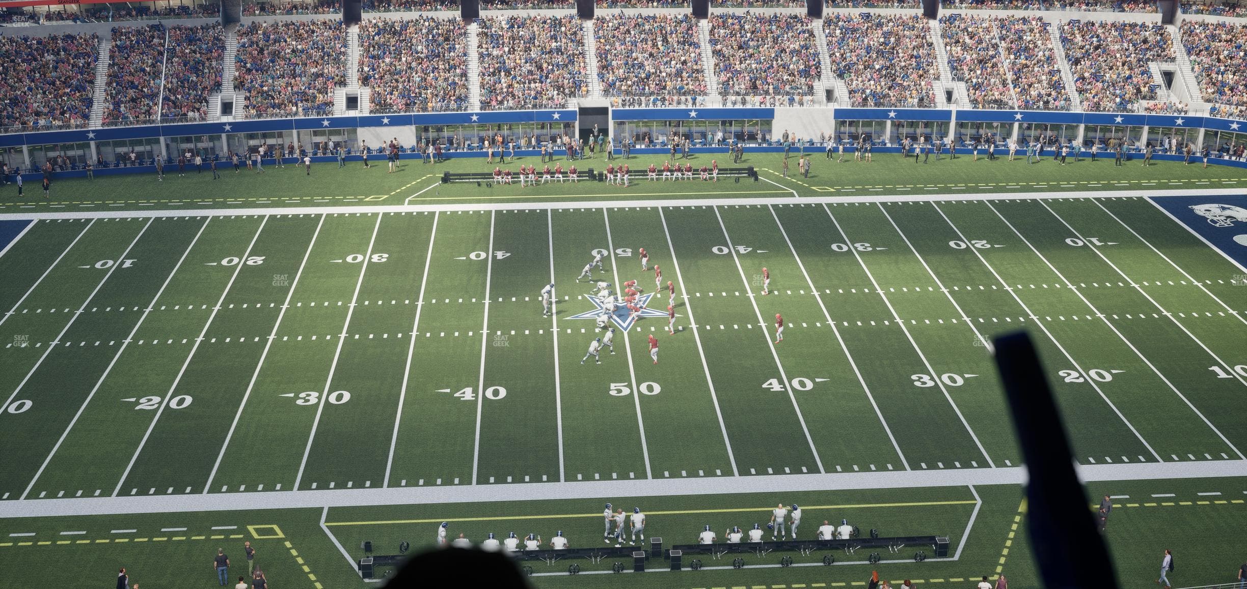 AT&T Stadium - Section Star Suite 636 Seat View