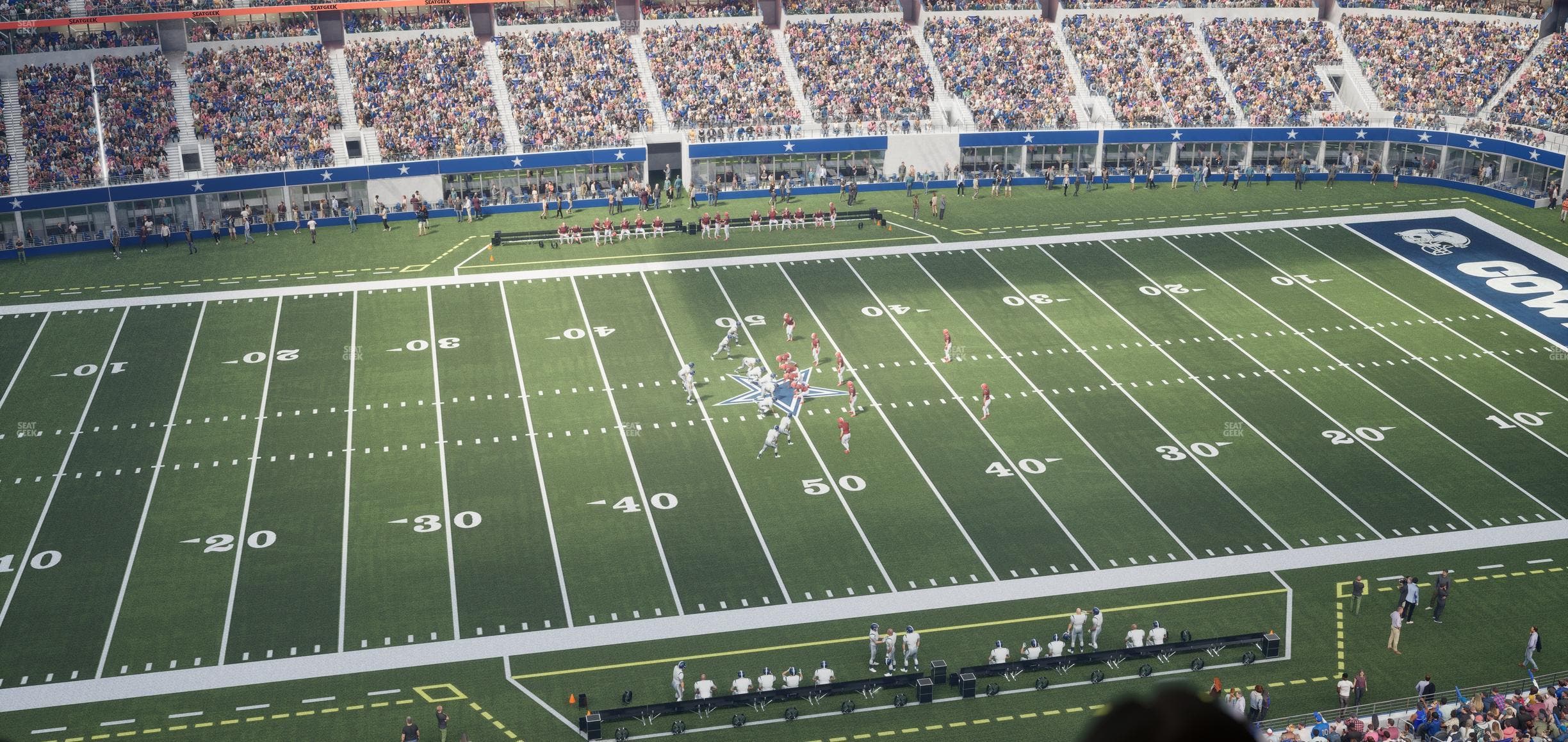 AT&T Stadium - Section Star Suite 638 Seat View
