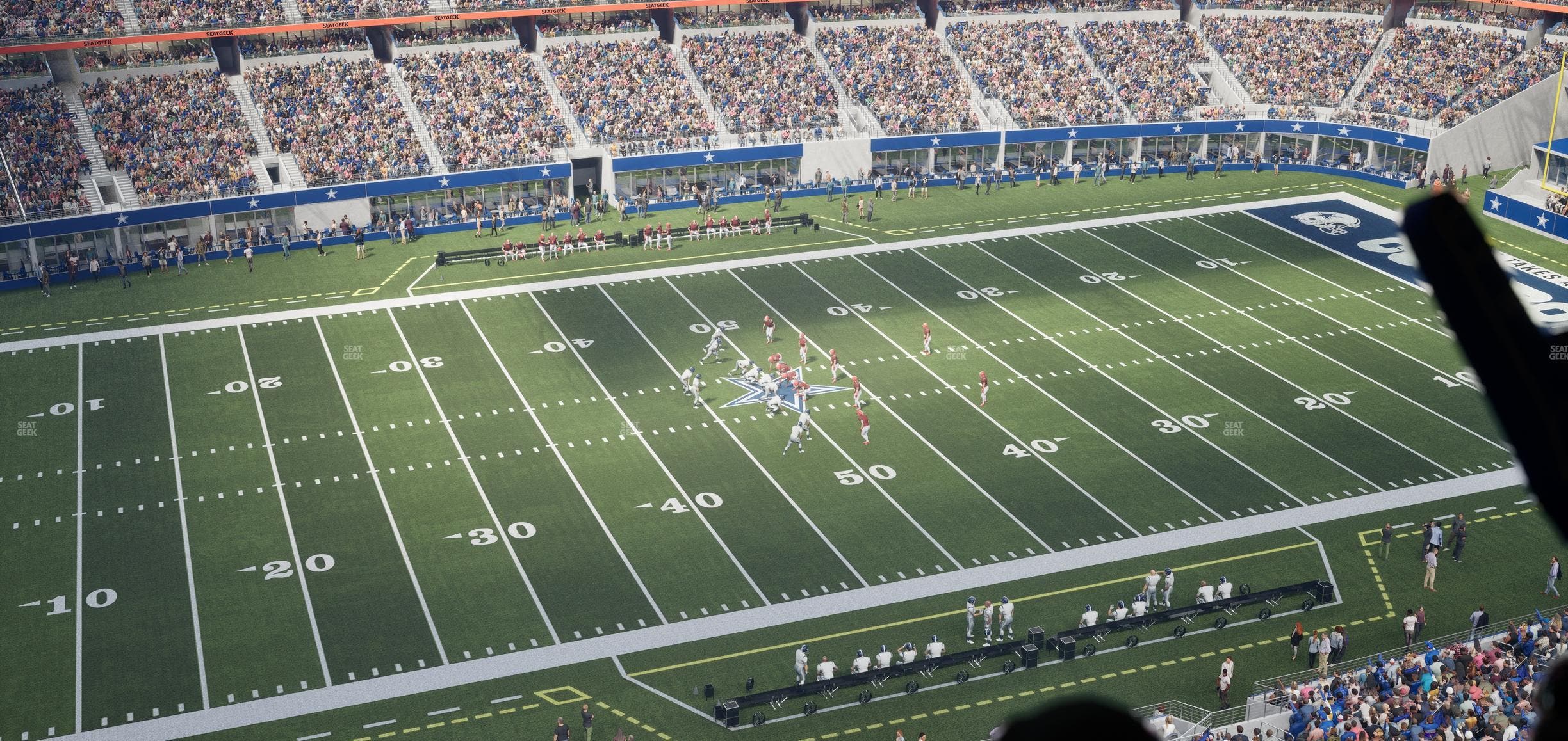 AT&T Stadium - Section Star Suite 640 Seat View
