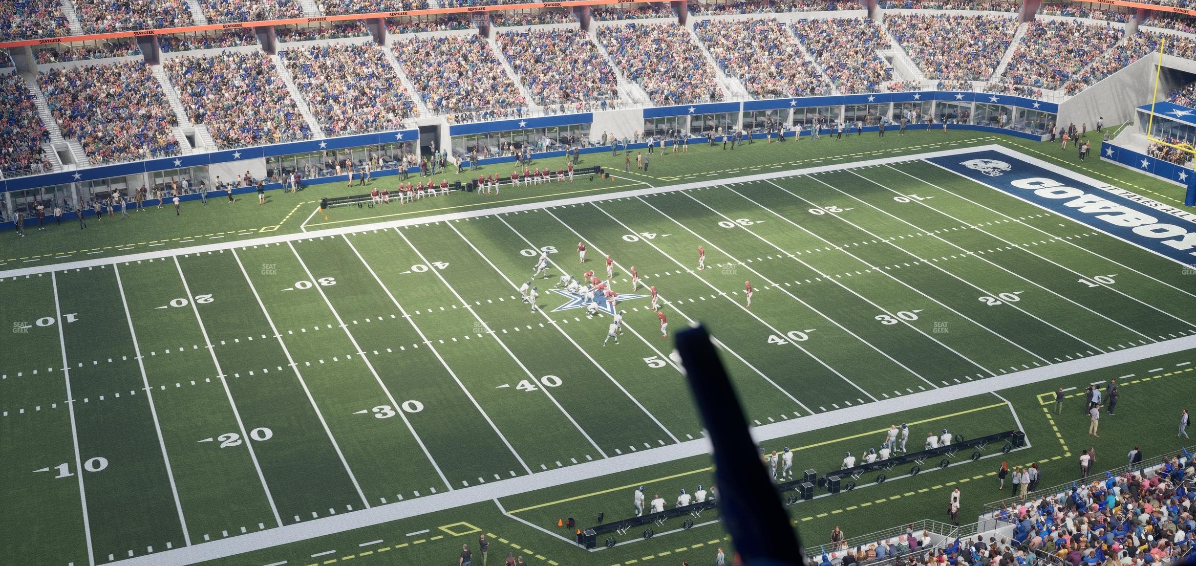 AT&T Stadium - Section Star Suite 641 Seat View
