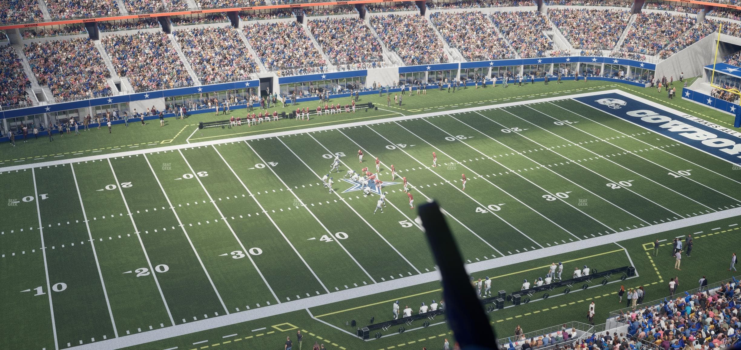 AT&T Stadium - Section Star Suite 641 Seat View