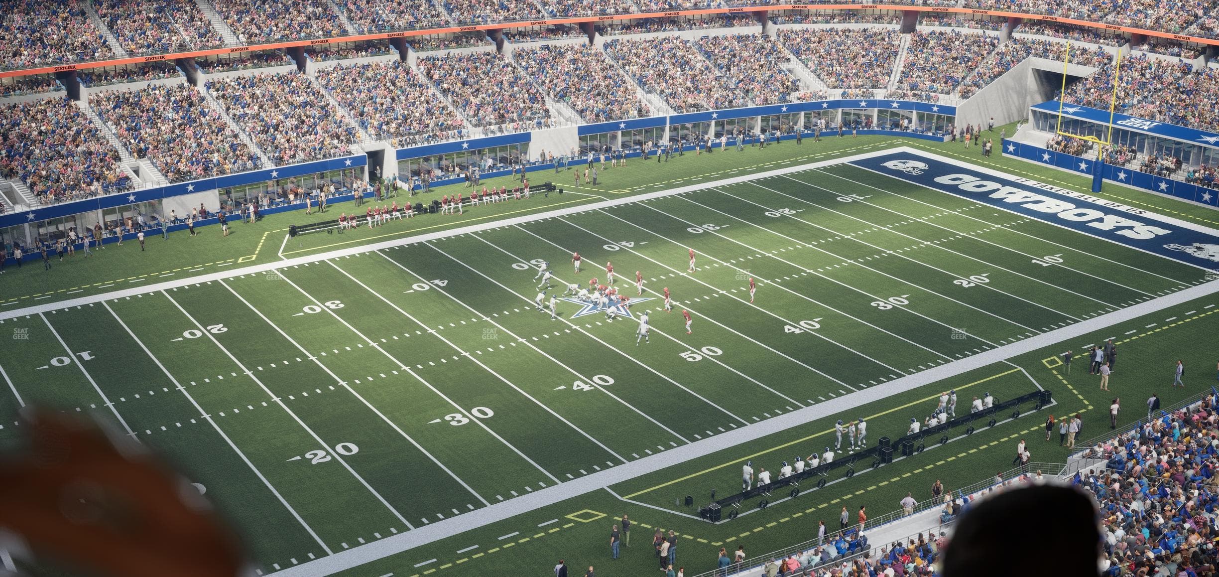 AT&T Stadium - Section Star Suite 643 Seat View