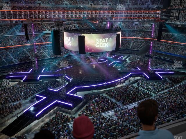 AT&T Stadium - Section Star Suite 643 Seat View