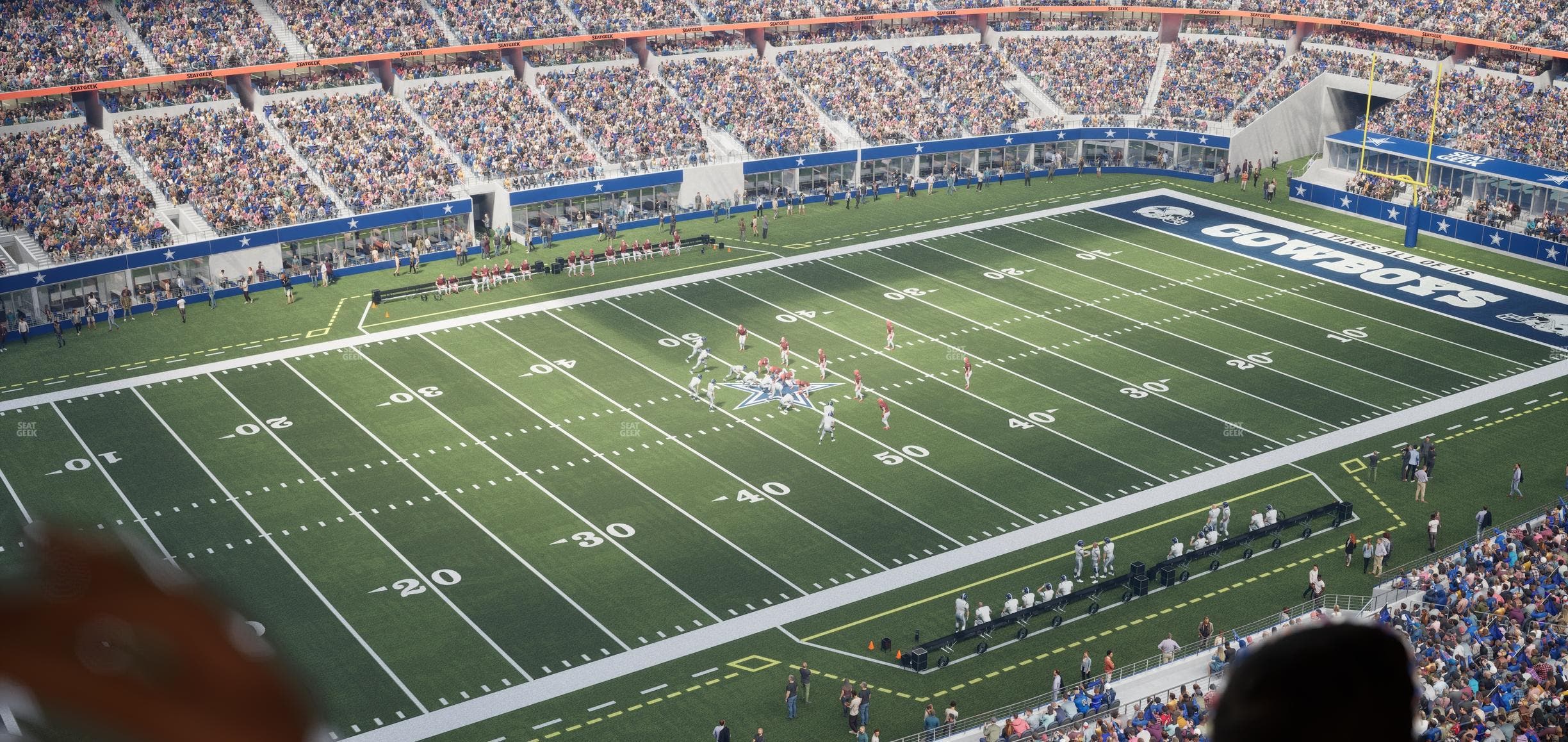 AT&T Stadium - Section Star Suite 643 Seat View