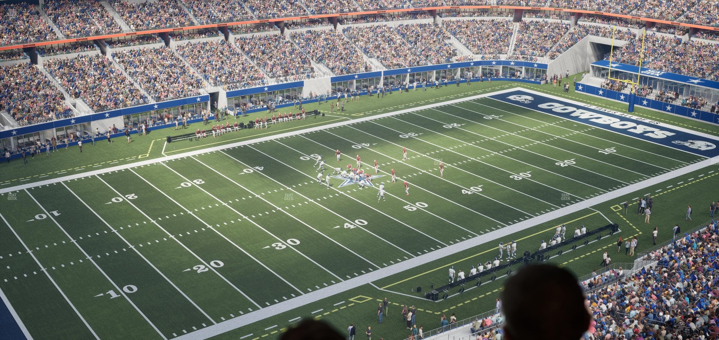 AT&T Stadium - Section Star Suite 644 Seat View