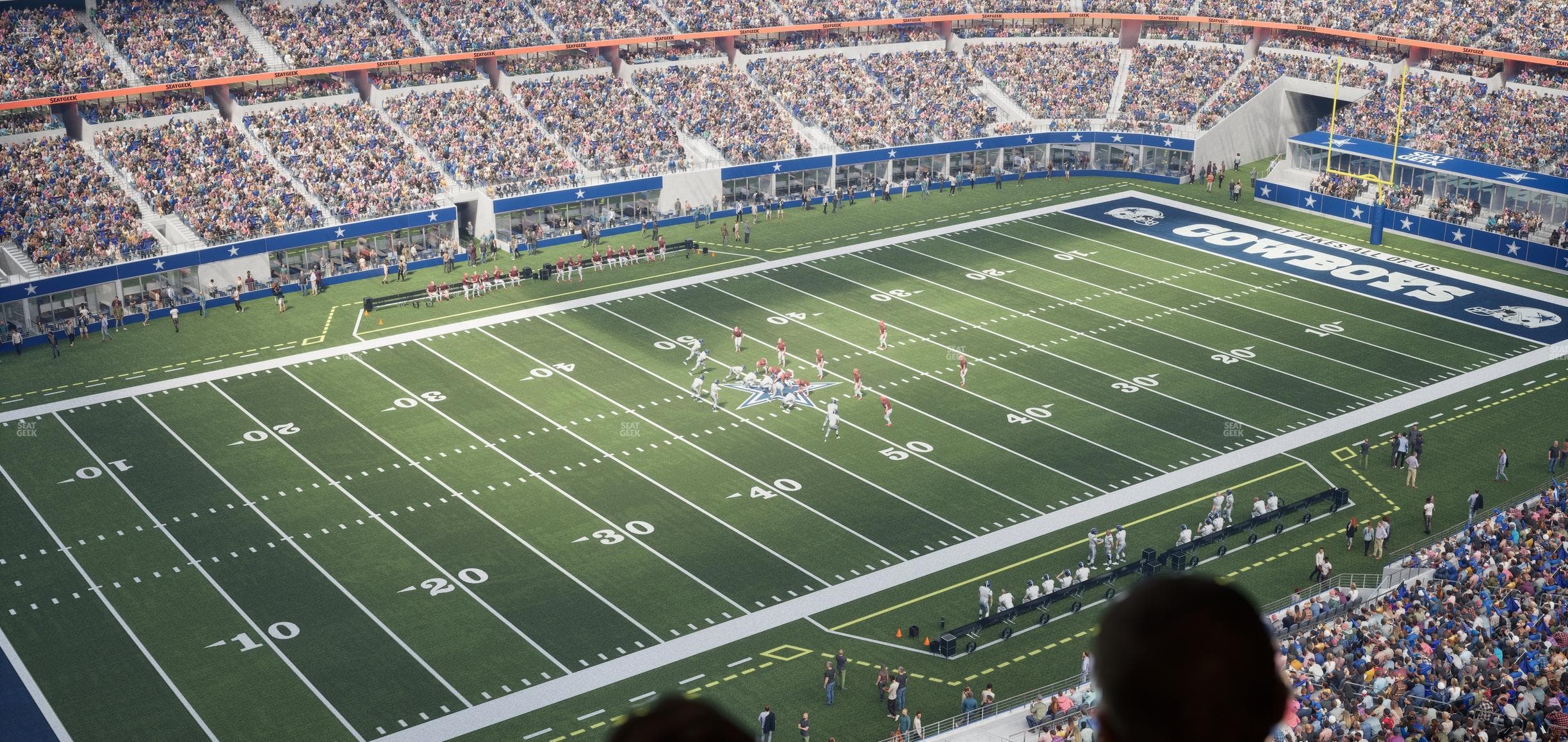 AT&T Stadium - Section Star Suite 644 Seat View