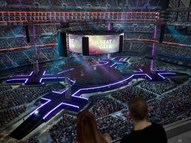 AT&T Stadium - Section Star Suite 644 Seat View