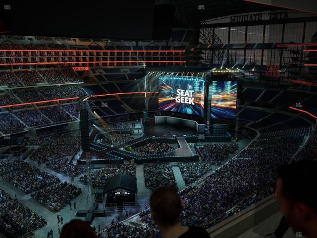 AT&T Stadium - Section Star Suite 644 Seat View