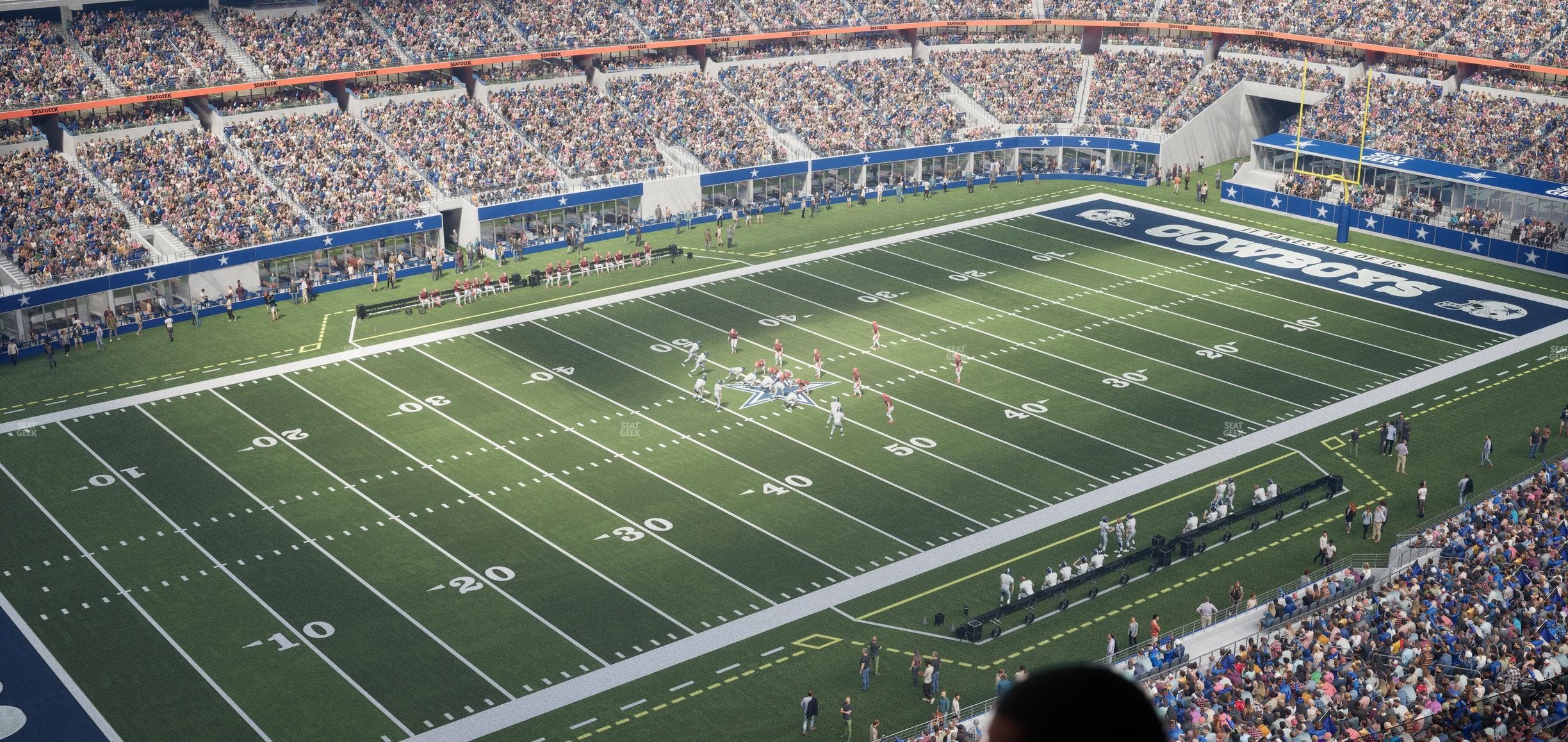 AT&T Stadium - Section Star Suite 645 Seat View