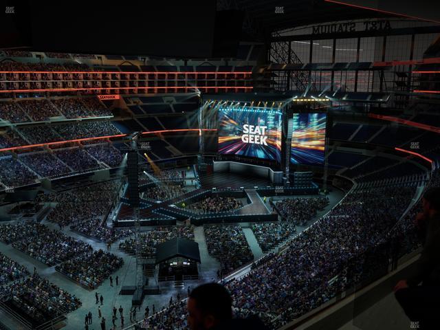AT&T Stadium - Section Star Suite 645 Seat View