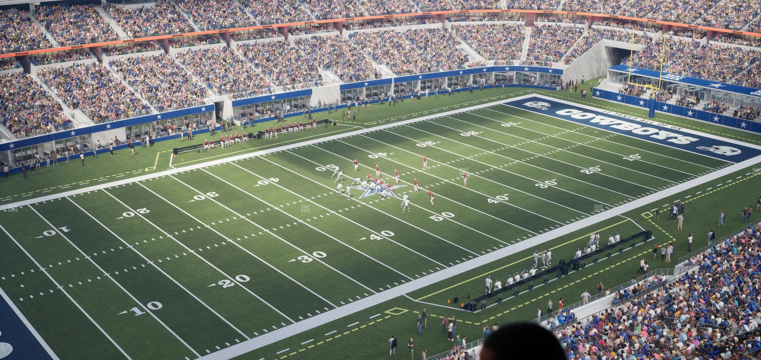 AT&T Stadium - Section Star Suite 645 Seat View