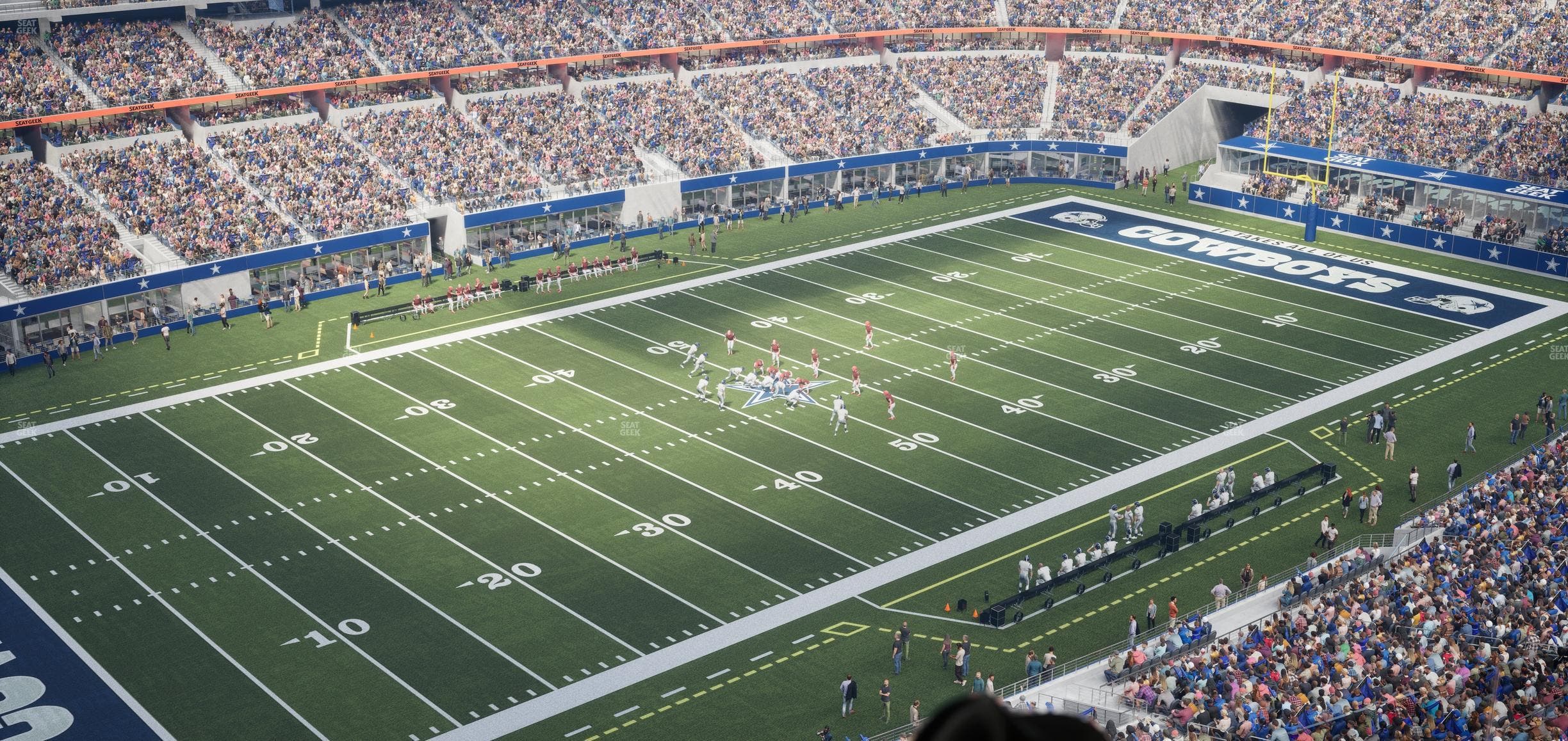 AT&T Stadium - Section Star Suite 646 Seat View