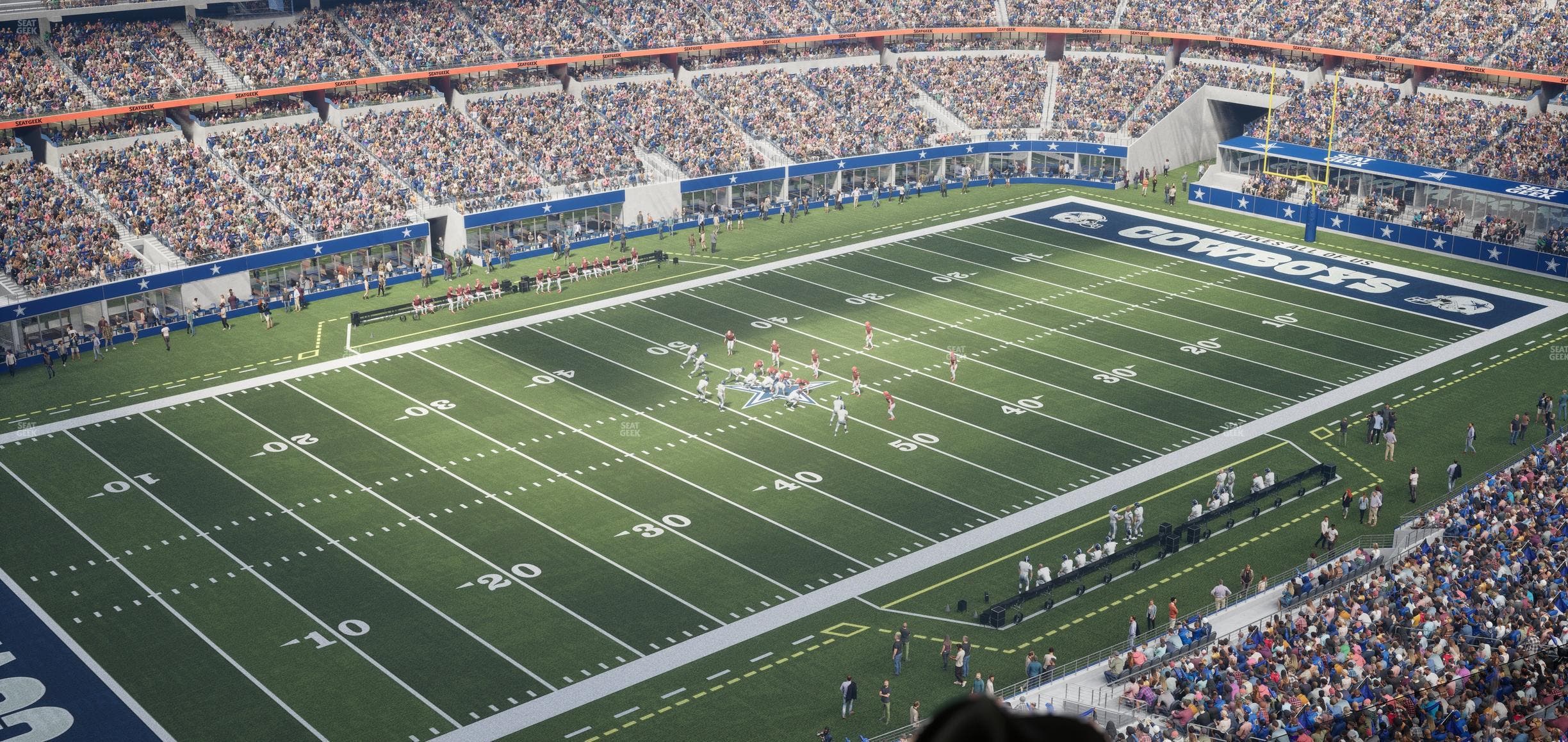 AT&T Stadium - Section Star Suite 646 Seat View