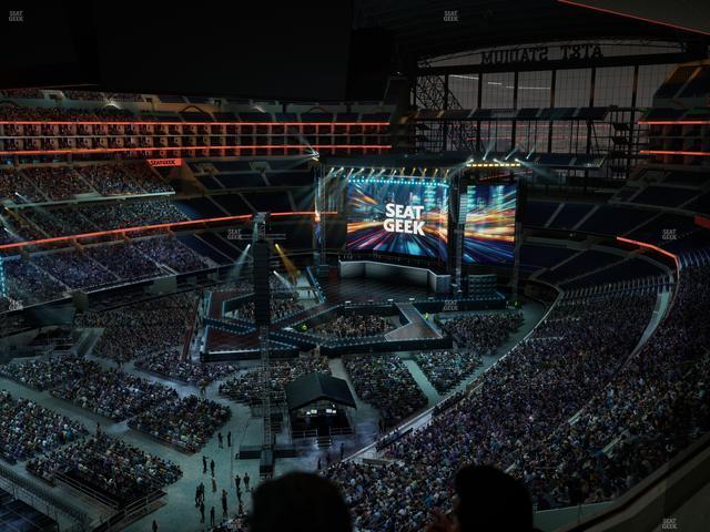 AT&T Stadium - Section Star Suite 647 Seat View