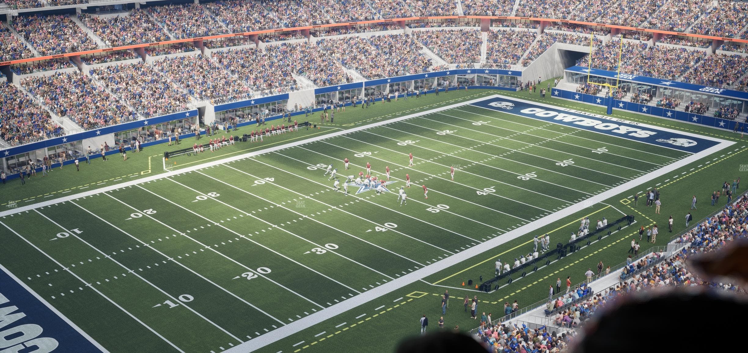 AT&T Stadium - Section Star Suite 647 Seat View