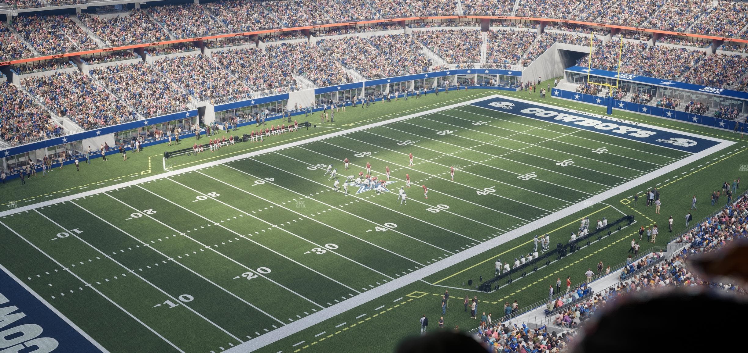 AT&T Stadium - Section Star Suite 647 Seat View